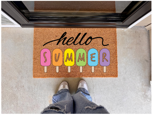 Hello Summer Doormat