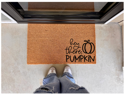 Hey There Pumpkin Doormat