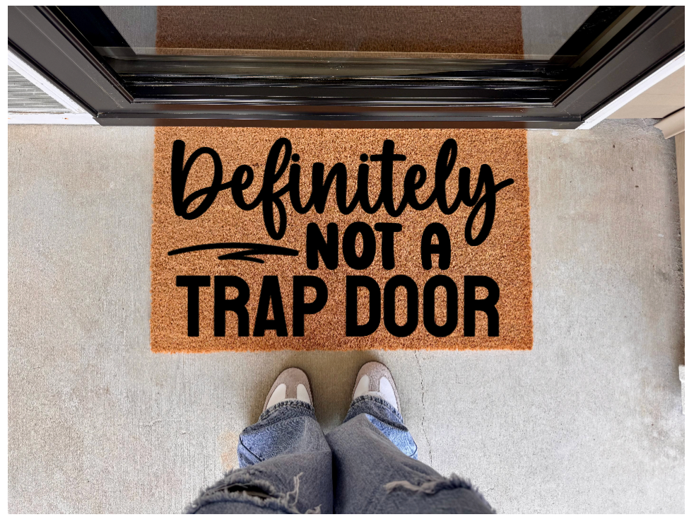 Defintely Not A Trap Door Doormat