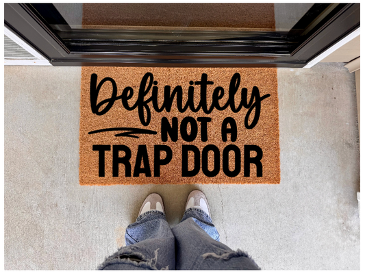 Defintely Not A Trap Door Doormat