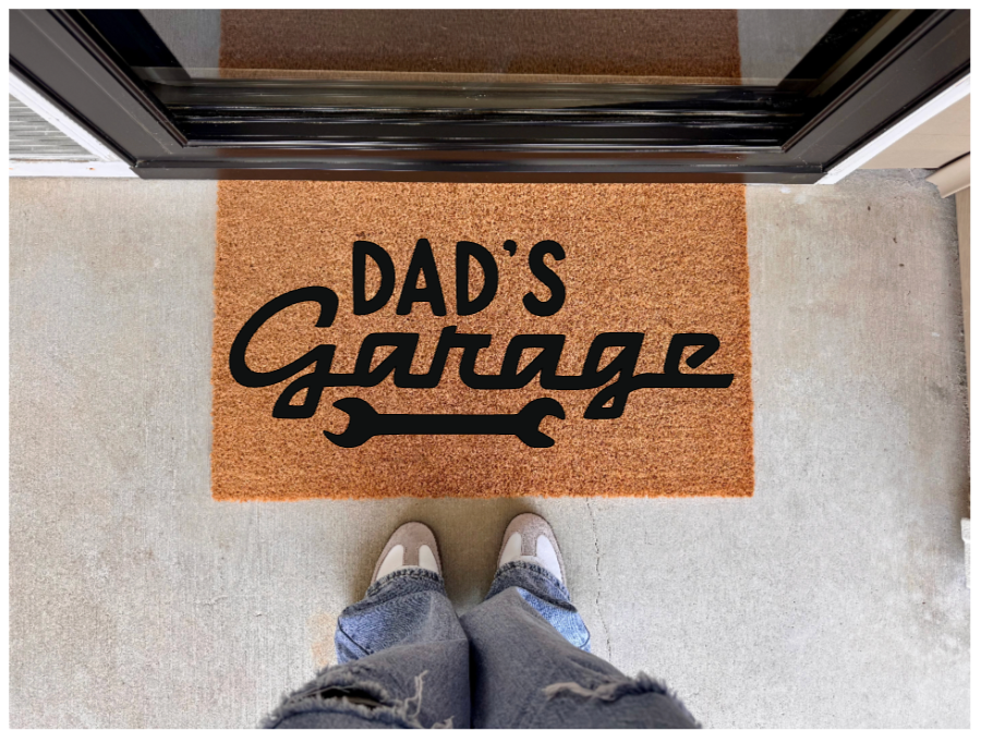 Dad's Garage Doormat